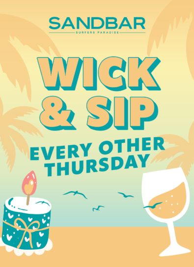 Wick and Sip at SandBar